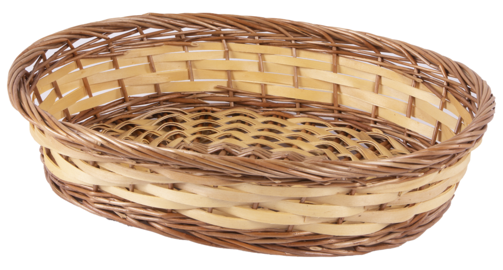 Oval Wood Weave Tray Medium – Home Products Basketware