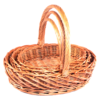 Oval Buff Trug Set 3